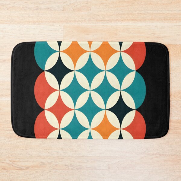 Item preview, Retro Circles - Geometric Pattern Design designed and sold by alaa-mously.