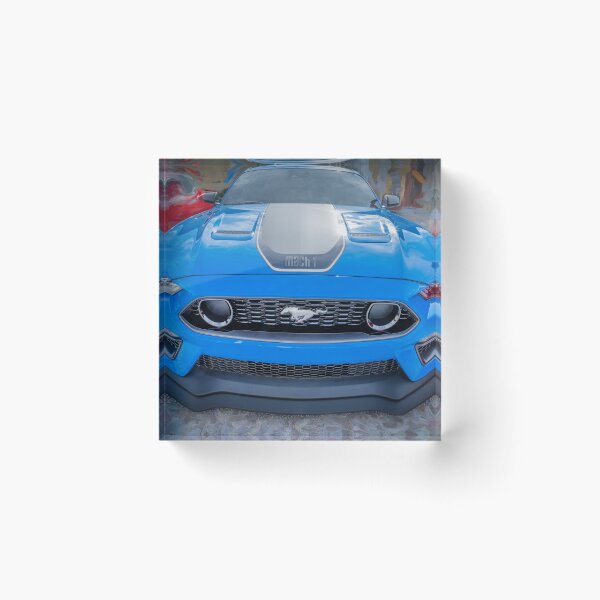 Item preview, 2021 Ford Mustang Mach 1 Grabber Blue X114 designed and sold by RichFrancoCars.