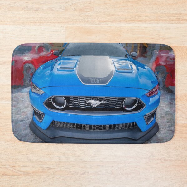Item preview, 2021 Ford Mustang Mach 1 Grabber Blue X114 designed and sold by RichFrancoCars.