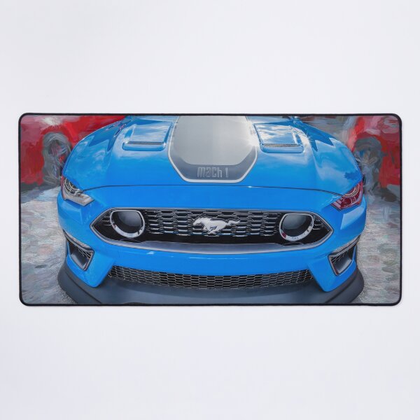 Item preview, 2021 Ford Mustang Mach 1 Grabber Blue X114 designed and sold by RichFrancoCars.
