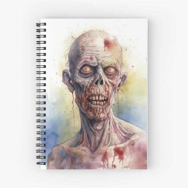 Item preview, Zombie Watercolor 007 designed and sold by UMBRAVISIO.