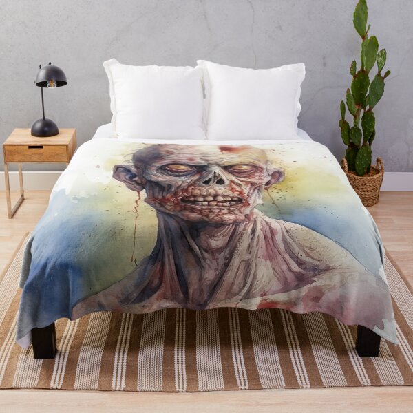 Item preview, Zombie Watercolor 007 designed and sold by UMBRAVISIO.