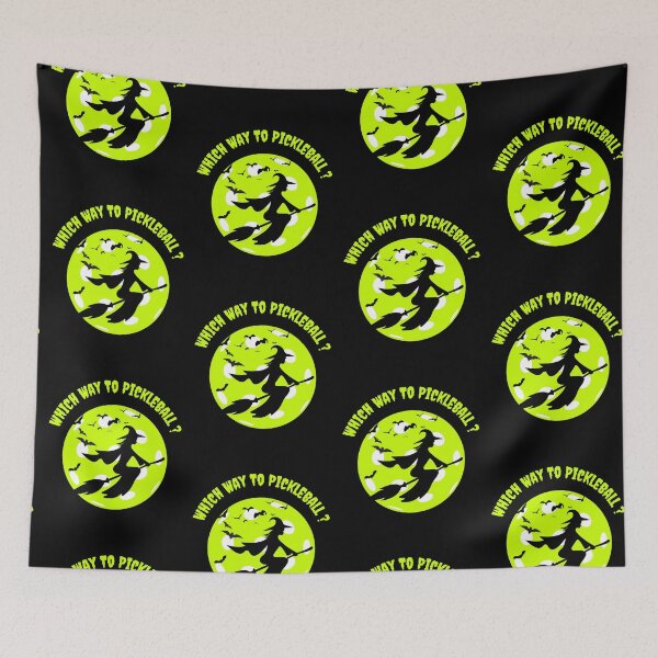 Item preview, Pickleball Meme Halloween Witch designed and sold by Life Is Beautiful.