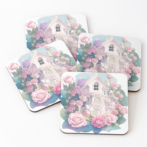 Item preview, Whimsical House Sticker: Pastel Fantasy in 3D Vector Art (122) designed and sold by WASjourney.