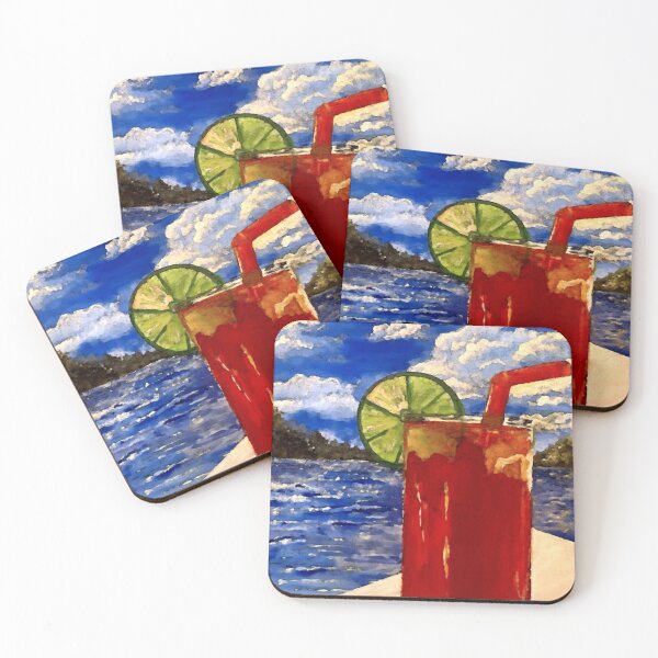 Item preview, Refreshing Beverage by Water's Edge Painting designed and sold by gleefulme.