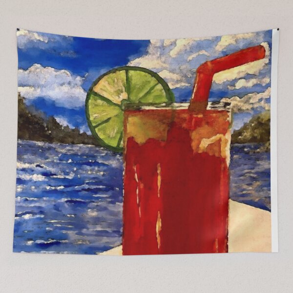 Item preview, Refreshing Beverage by Water's Edge Painting designed and sold by gleefulme.
