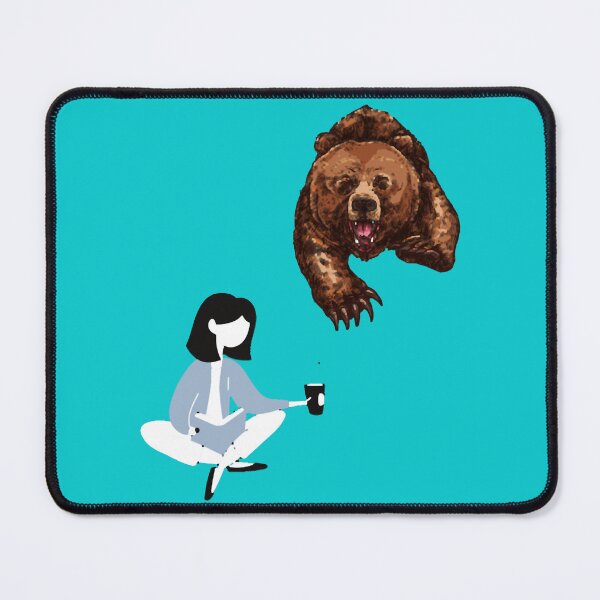 Item preview, Coffee zombie bear designed and sold by LasandraKendall.