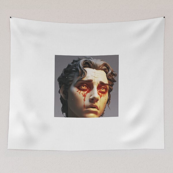 Item preview, Roman sculpture with a remix designed and sold by whitelotus1339.