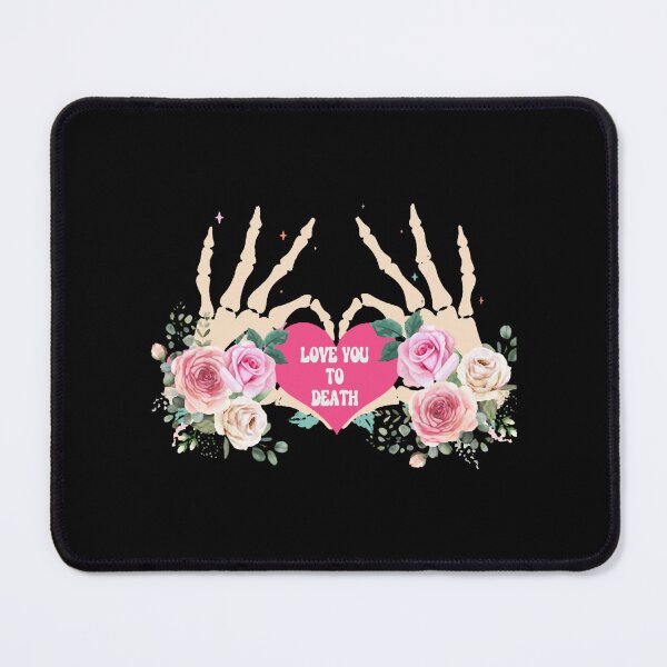 Item preview, Love You To Death, Gothic Valentine, Funny Spooky Valentine_s Day designed and sold by LasandraKendall.