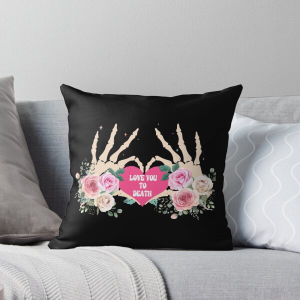 Item preview, Love You To Death, Gothic Valentine, Funny Spooky Valentine_s Day designed and sold by LasandraKendall.