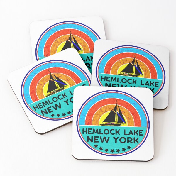 Item preview, Hemlock Lake Finger Lakes New York Sailing NY designed and sold by DESTINATIONS DECAL.