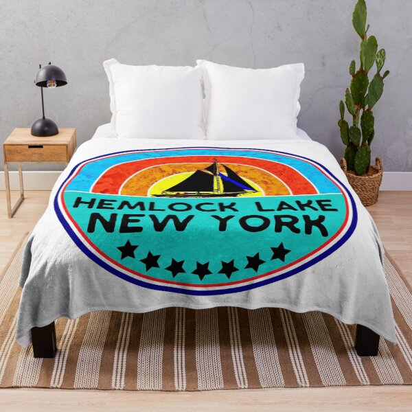 Item preview, Hemlock Lake Finger Lakes New York Sailing NY designed and sold by DESTINATIONS DECAL.