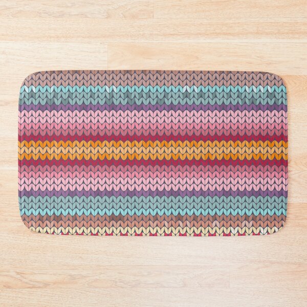 Item preview, Multicolor Knitted Pattern designed and sold by seafoam12shop.