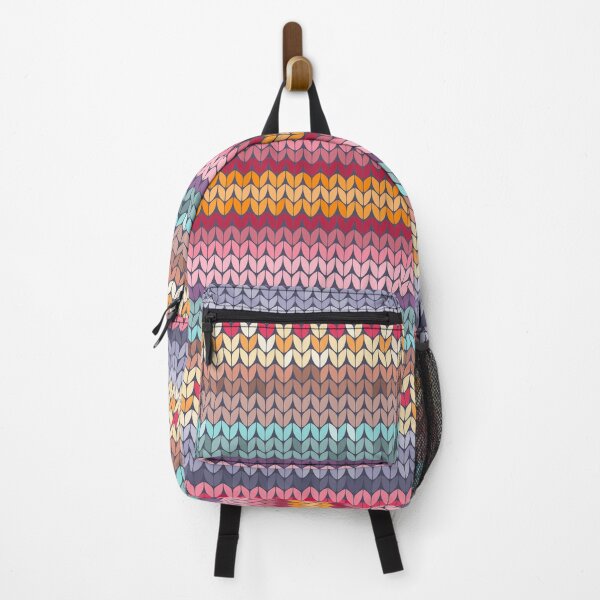 Item preview, Multicolor Knitted Pattern designed and sold by seafoam12shop.