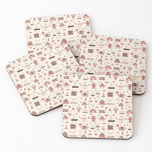 Item preview, Japanese Minimal Culture Pattern designed and sold by the QIMP.