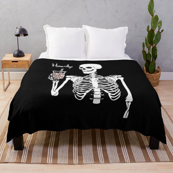 Item preview, Howdy Skeleton , Ryan Trahan designed and sold by doorzz.