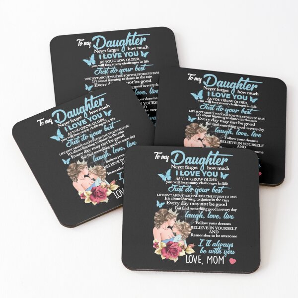 Item preview, to my daughter love mom designed and sold by LasandraKendall.
