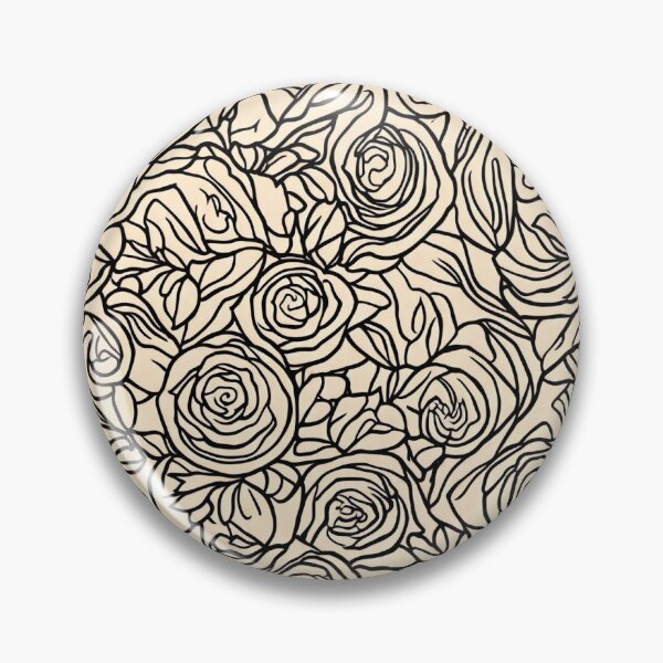 Item preview, Line Flower Patterns 13 designed and sold by DoodleLandShop.