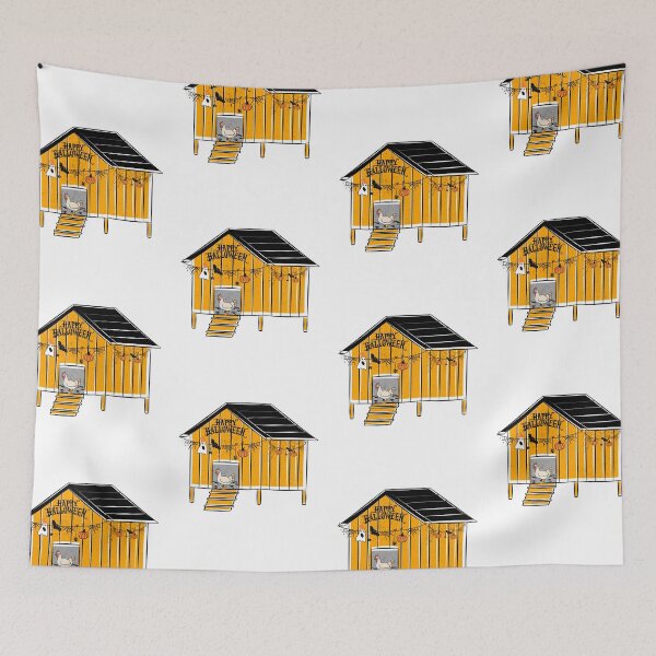 Item preview, Halloween Chicken Coop designed and sold by snippygirl.