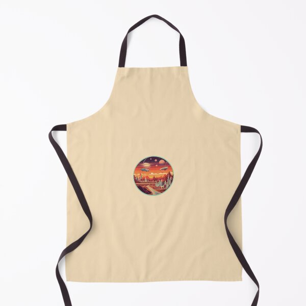 Item preview, Colony on Mars with flying cars designed and sold by FuturITsic.Synthography.