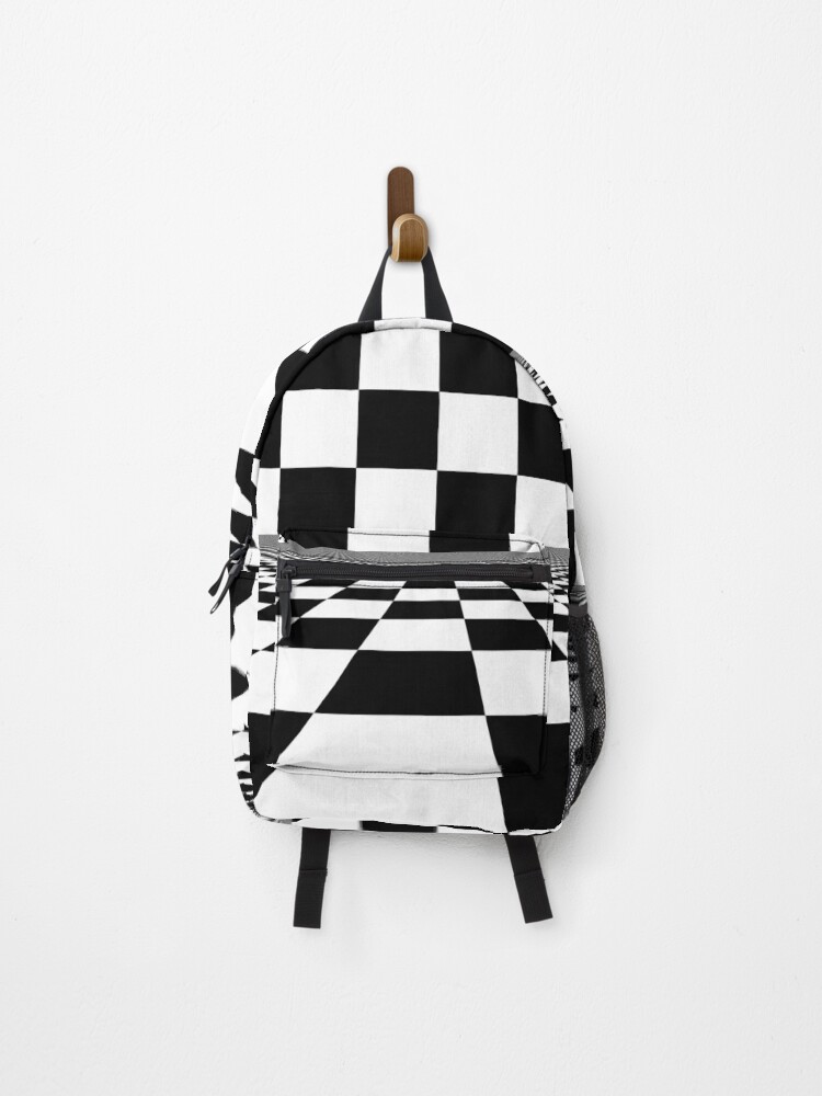 Thumbnail 1 of 3, Backpack, Checkered Pattern designed and sold by pinkal.