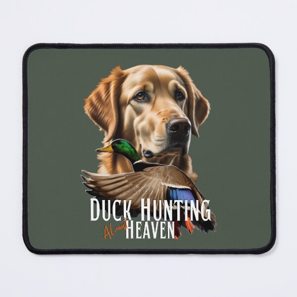 Item preview, Duck Hunting Golden Retriever and Flying Mallard designed and sold by LifeCrush.