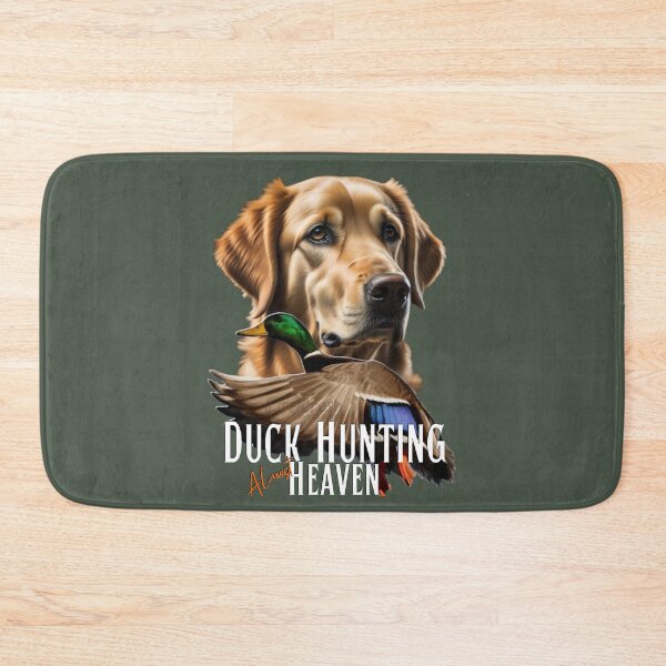 Item preview, Duck Hunting Golden Retriever and Flying Mallard designed and sold by LifeCrush.