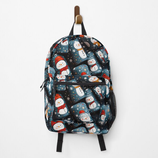 Item preview, Snowmen Fabric Pattern designed and sold by Nange and Gabe.