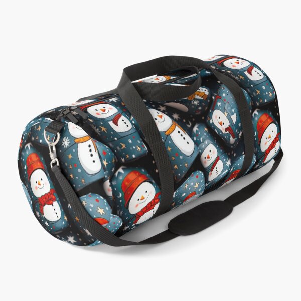 Item preview, Snowmen Fabric Pattern designed and sold by Nange and Gabe.