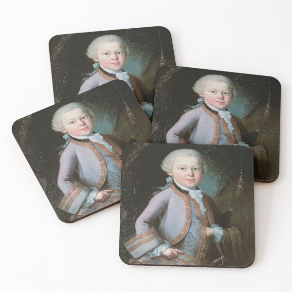Item preview, The Boy Mozart painting designed and sold by MoriVond.