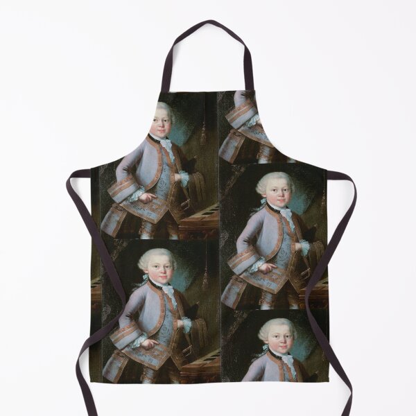 Item preview, The Boy Mozart painting designed and sold by MoriVond.