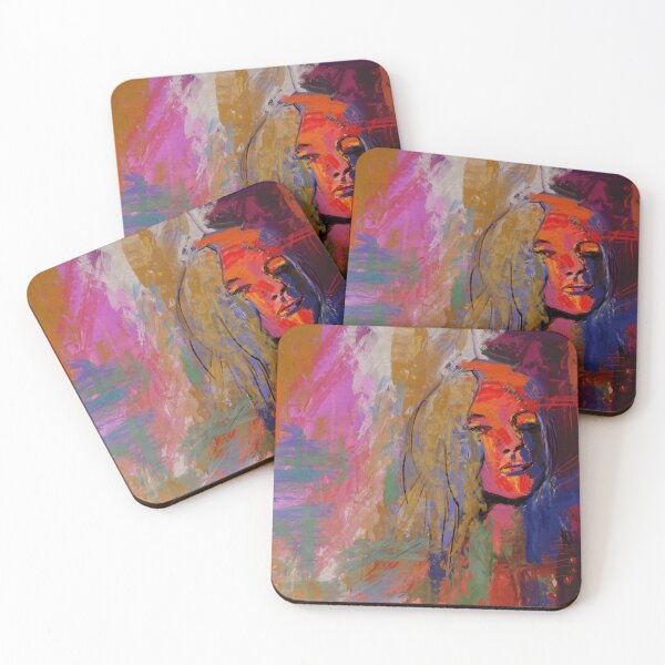 Item preview, Colorful Abstract Portrait designed and sold by Jane Domenech.