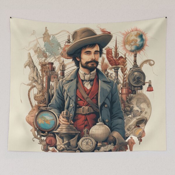 Item preview, Victorian Explorer Victorian Inspired Art  designed and sold by CDC40.
