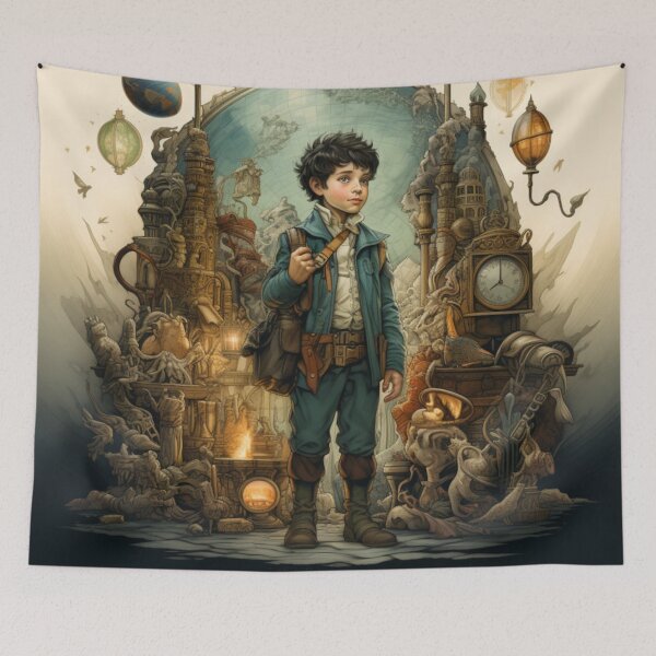 Item preview, Victorian Child Explorer Victorian Inspired Art  designed and sold by CDC40.