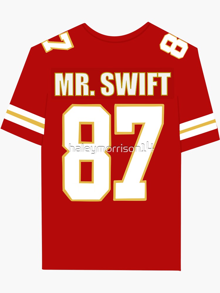 Taylor Swift Travis Kelce Jersey Pin for Sale by Livijh