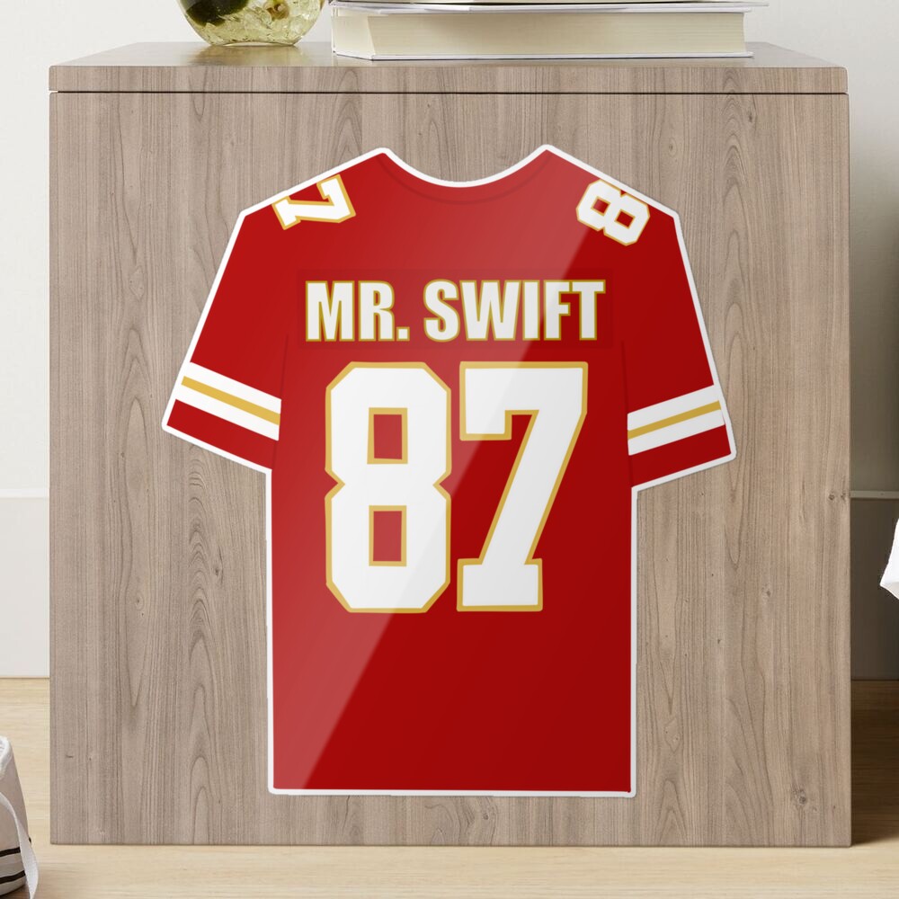 Taylor Swift Travis Kelce Jersey Pin for Sale by Livijh