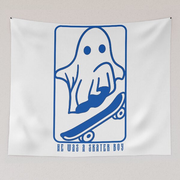 Item preview, He was a skater boy, ghost skater designed and sold by Eternity Eventually.