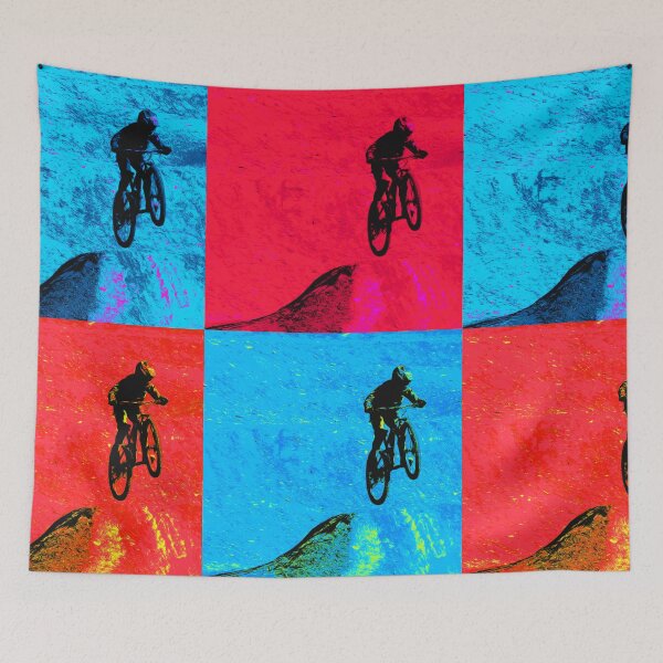 Item preview, Mountain Bike Jump - BMX Rider designed and sold by NaturePrints.