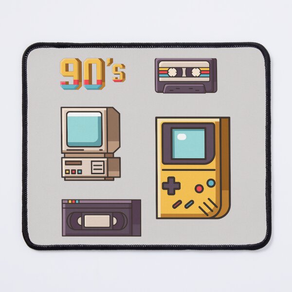 Item preview, RetroTech Remix: Nostalgic Pop Mashup designed and sold by StickerStudio27.