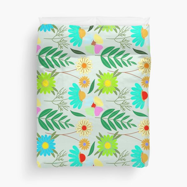 Item preview, Colorful floral illustrated watercolor pattern designed and sold by Ulykit.