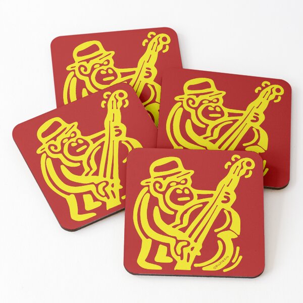Item preview, Jazz Monkey Doodle designed and sold by PickledjoArt.