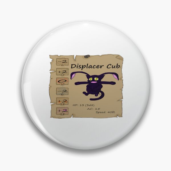 Item preview, Displacer Cub Stats designed and sold by CarolinSander.