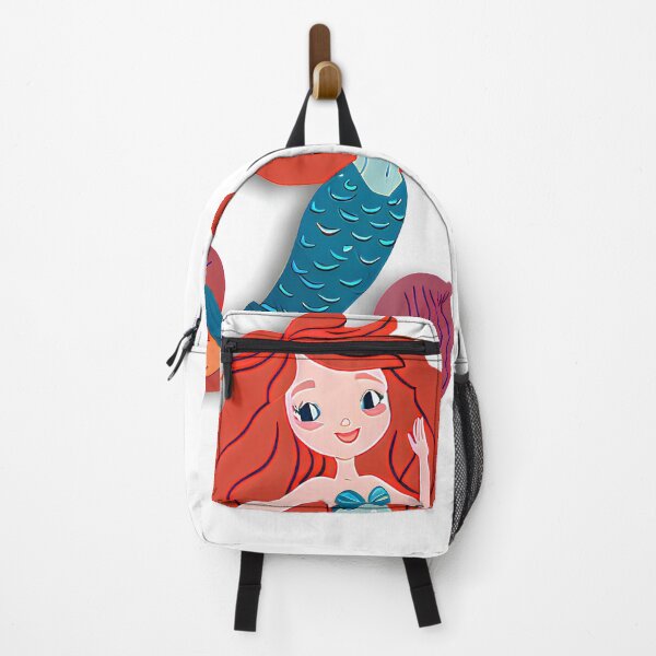 Item preview, The Little Mermaid With Curly Hair Design designed and sold by TheAbayArt.