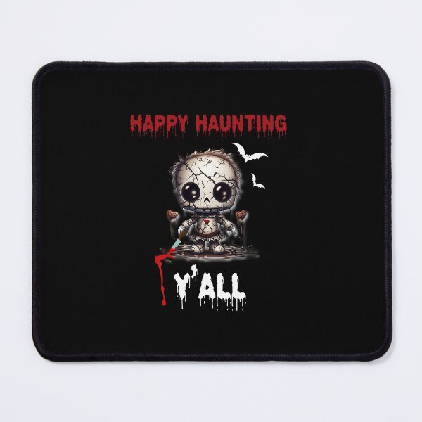 Item preview, Happy Haunting Yall, Haunting Season, Halloween Scary Doll designed and sold by SportyDogShop.
