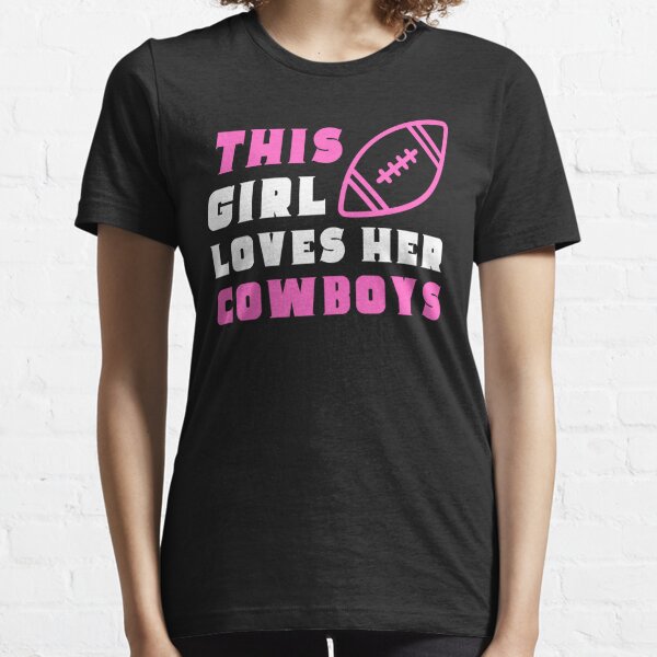 Women's Pink Dallas Cowboys Lone Star State T-Shirt