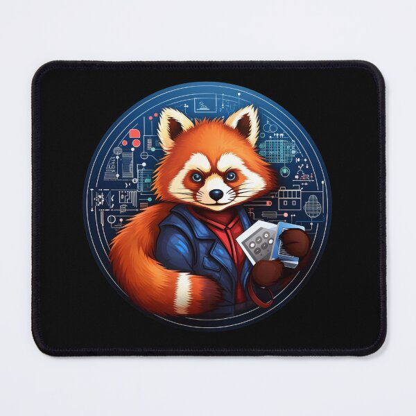 Item preview, Panda School Red Panda Scientist Red Panda Mathematic designed and sold by ArtFromBeyond.