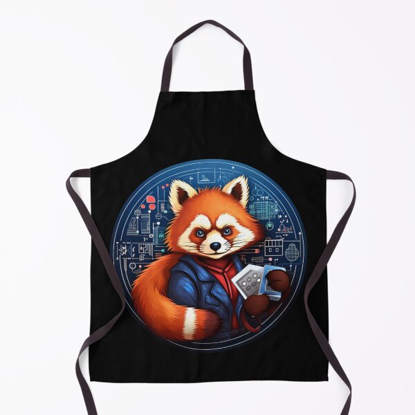 Item preview, Panda School Red Panda Scientist Red Panda Mathematic designed and sold by ArtFromBeyond.