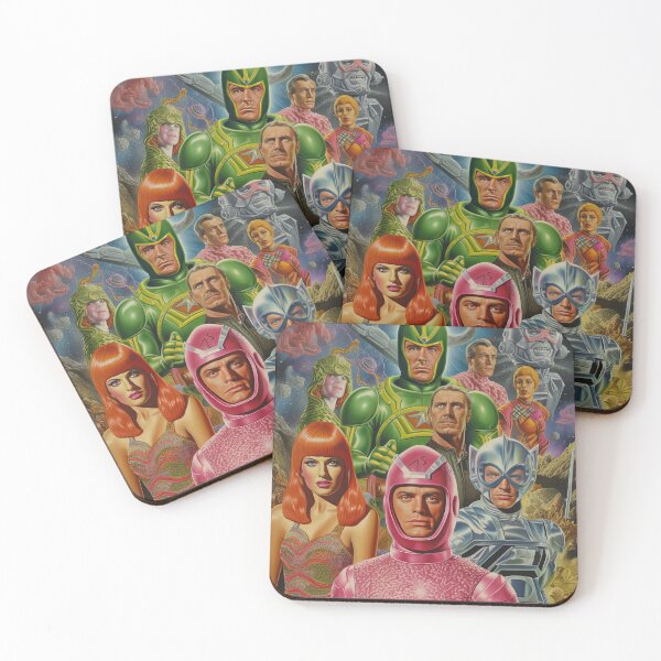 Item preview, Space Sentinels designed and sold by Retro Type.