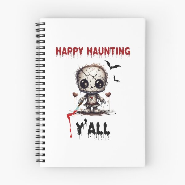 Item preview, Happy Haunting Yall, Haunting Season, Halloween Scary Doll designed and sold by SportyDogShop.