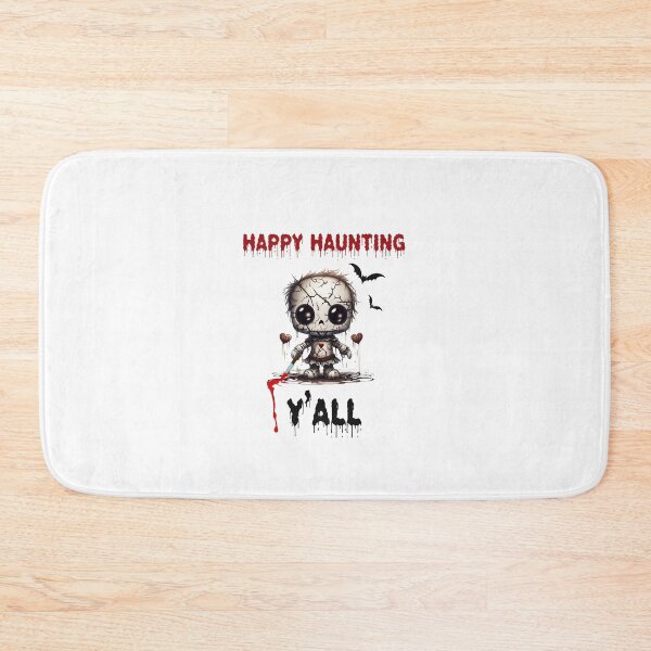 Item preview, Happy Haunting Yall, Haunting Season, Halloween Scary Doll designed and sold by SportyDogShop.